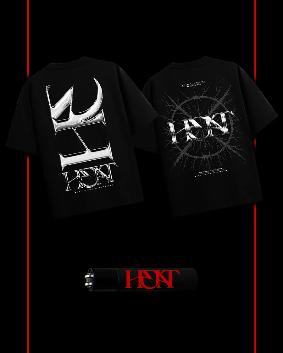 HEAT Event-Merch: Shirts mit Chrome-Print und Feuerzeug