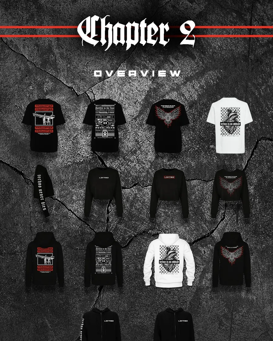 STAY LIFTED × FRIDAS PIER Chapter 2 Drop: komplette Kollektion mit Shirts, Crops, Hoodies und Zippern